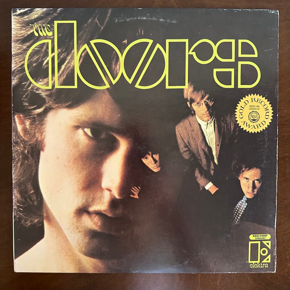 The Doors Self Titled Debut Album Vinyl Record VG/VG+